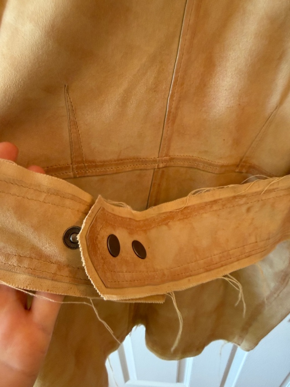 Jakett…etc. Meryl Waxed Suede Jacket Chamois leather jacket - Picture 10 of 17
